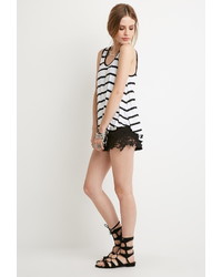 Forever 21 Striped Trapeze Tank