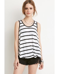 Forever 21 Striped Trapeze Tank