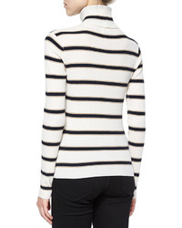 A.L.C. Ollie Striped Turtleneck Sweater