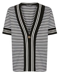 Dolce & Gabbana Striped Jersey T Shirt