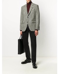 Reveres 1949 Houndstooth Check Tailored Blazer