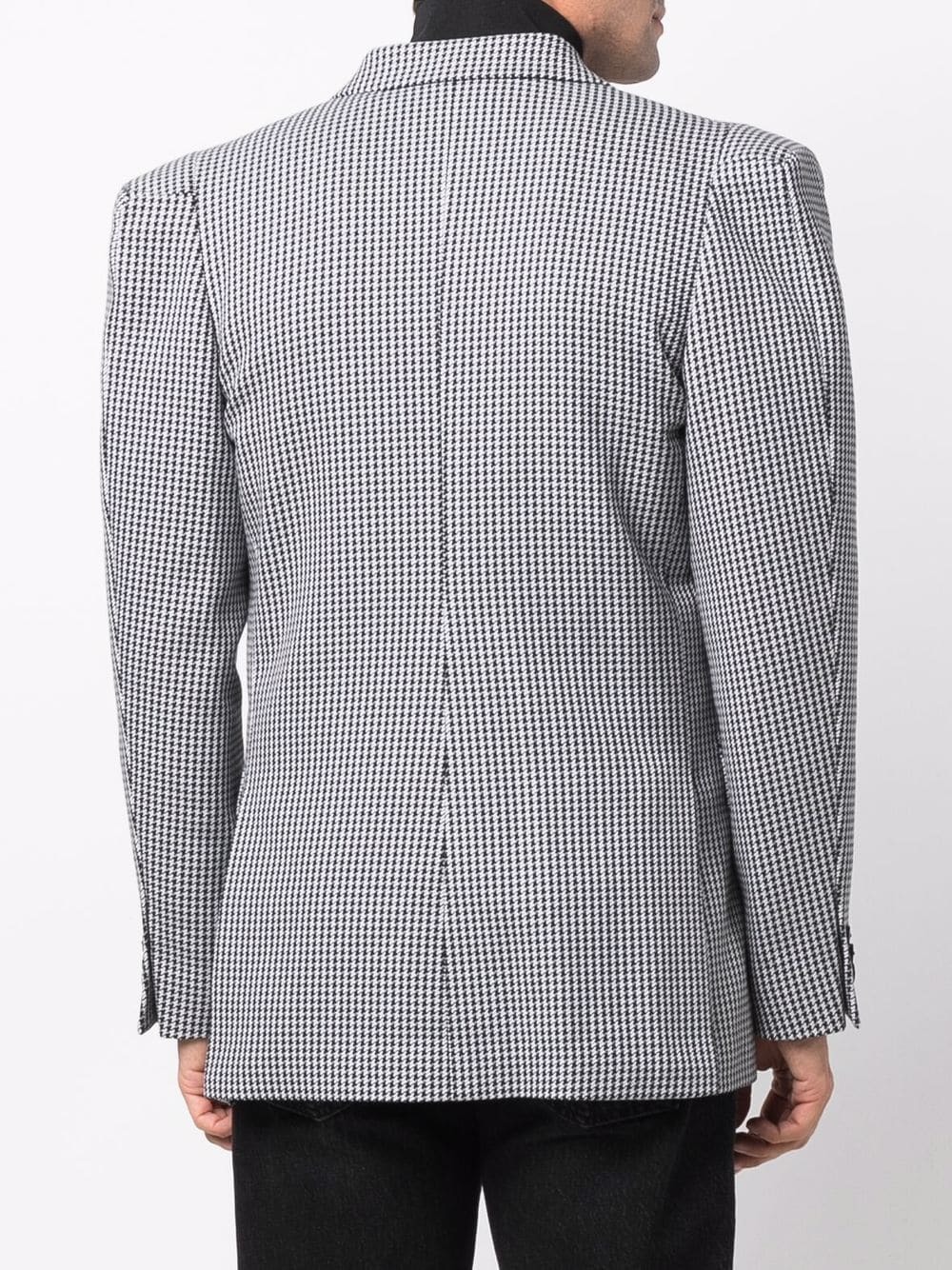 Martine Rose Houndstooth Print Tailored Blazer, $1,646 | Farfetch.com ...