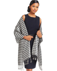 Style&co. Houndstooth Jacquard Evening Wrap Web Id 1856174