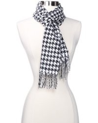 D&Y Softer Than Cashmere Houndstooth Scarf