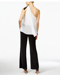 INC International Concepts One Shoulder Colorblocked Jumpsuit Only At Macys