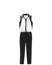 *unlisted (no company info) Mossimo Colorblock Jumpsuit Blackwhite S