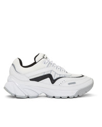 Axel Arigato White And Black Runner Sneakers