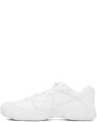 Nike White Black Court Lite 2 Sneakers