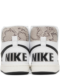 Nike White Terminator High Sneakers