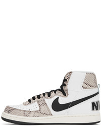 Nike White Terminator High Sneakers