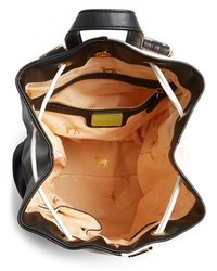 Deux Lux Mod Colorblock Faux Leather Backpack