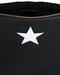 Givenchy Medium Smooth Leather Pouch With Star