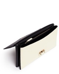 Valentino Mime Colourblock Long Leather Clutch
