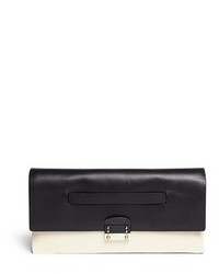 Valentino Mime Colourblock Long Leather Clutch
