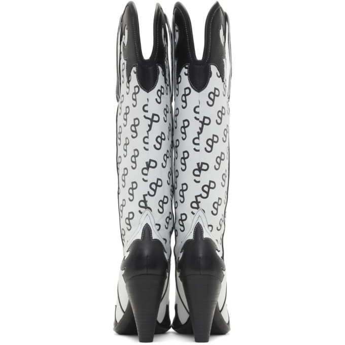 opskrift Efterligning kontanter Saks Potts White Ecco Edition Western 75 Boots, $432 | SSENSE | Lookastic