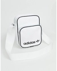 adidas Originals Mini Cross Body Bag In White