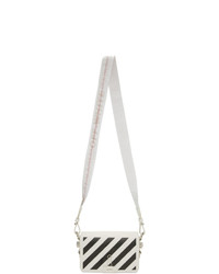 Off-White White Mini Diag Flap Bag
