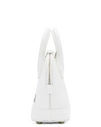 Balenciaga White Xxs Ville Bag