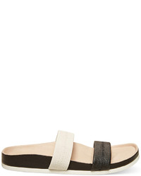 ... Leather Flat Sandals: Steven By Nesi Flat Sandals by Steve Madden