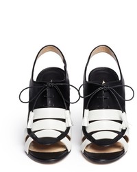 Nobrand Dimitros Oxford Lace Up Strappy Sandals
