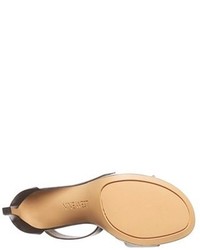 Nine West Meant To Be Minimal Leather Ankle Strap Sandal