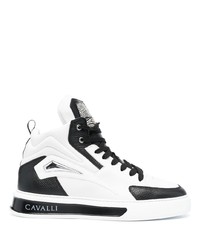 Roberto Cavalli Colour Block High Top Sneakers