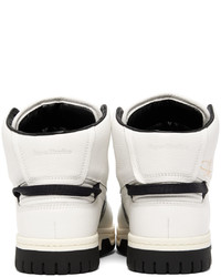 Acne Studios Gray Leather Sneakers
