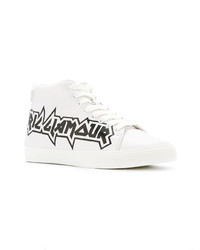 Hysteric Glamour Logo Hi Top Sneakers