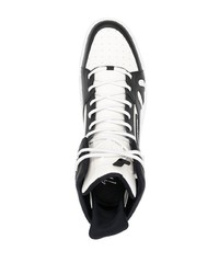 Giuseppe Zanotti Panelled High Top Sneakers