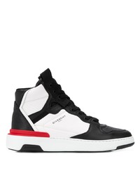 Givenchy Panelled Wings High Top Sneakers