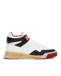 Maison Margiela Red And White Deadstock Sneakers