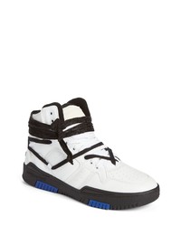 Saint Laurent Smith High Top Sneaker In White At Nordstrom