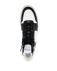 Closed Two Tone High Top Sneakers