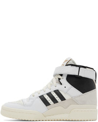 adidas Originals White Black Forum 84 High Sneakers