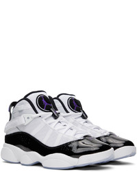 NIKE JORDAN White Black Jordan 6 Rings Sneakers