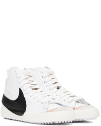 Nike White Blazer Mid 77 Jumbo Sneakers