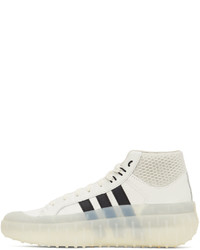 Y-3 White Gr1p High Sneakers