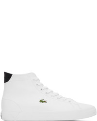 Lacoste White Mid Gripshot Sneaker