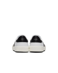 Amiri Black And White Dagger Monogram Sneakers