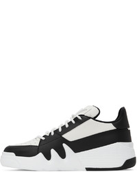 Giuseppe Zanotti Black White Talon Sneakers