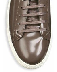 Belstaff Camouflage Low Top Leather Sneakers