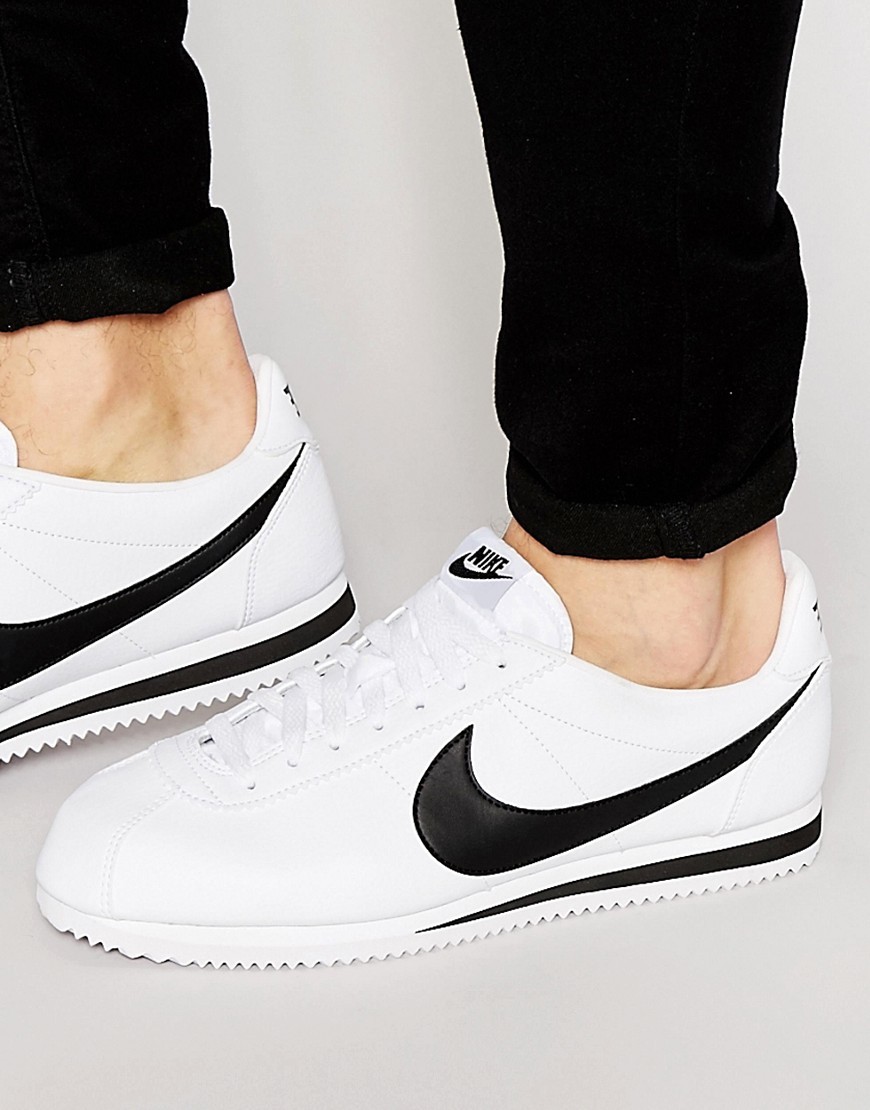 Cortez Trainers In White 749571 100, $73 | Asos |