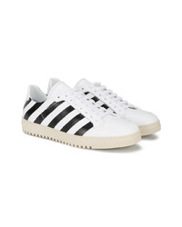 Off-White Diagonal Stripe Print Sneakers