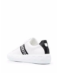 Versace Greca Stripe Low Top Sneakers