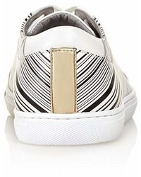 Kenneth Cole Kam Stripes Low Top Sneakers 100%