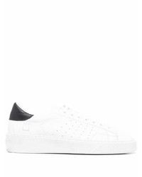 D.A.T.E Leather Low Top Trainers