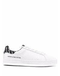 VERSACE JEANS COUTURE Logo Patch Lace Up Sneakers