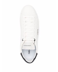 Emporio Armani Logo Patch Low Top Sneakers