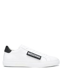 Moschino Logo Patch Sneakers