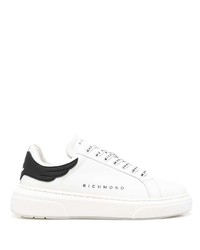 John Richmond Logo Print Low Top Sneakers